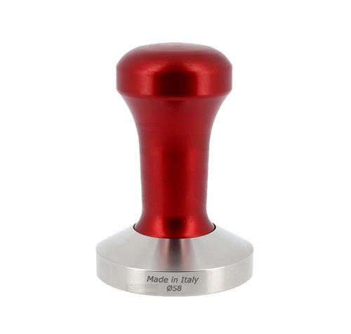 PRESSINO FANTASY MANICO ROSSO CON BASE INOX E FONDO CONVESSO D.58MM